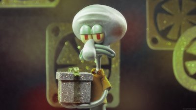 Сквидвард 3д