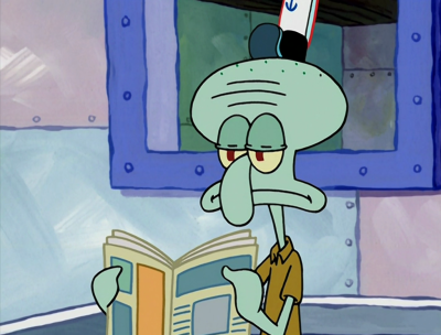 Сквидвард из Спанч Боба