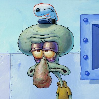 Губка Боб квадратные штаны Сквидвард