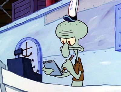 Сквидвард из Спанч Боба