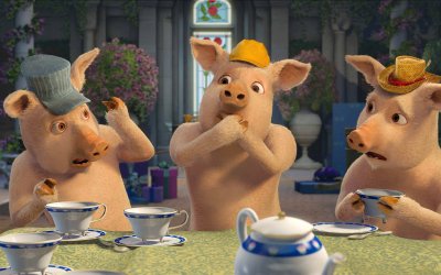 Три поросенка Шрек