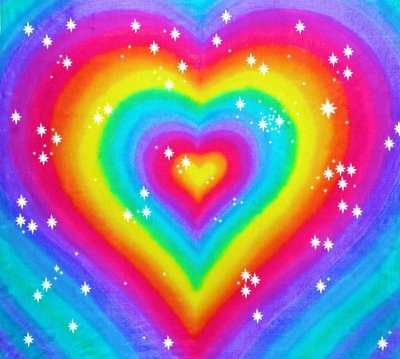 Разноцветное сердце