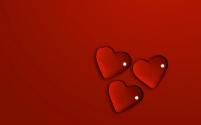 Обои с сердечками