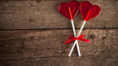 Романтические сердечки