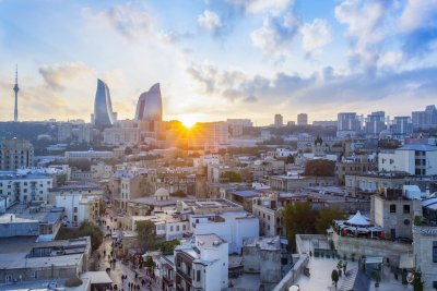 Баку столица Азербайджана старый город