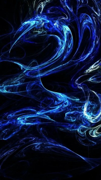 Черно синие обои