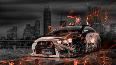 Mitsubishi Lancer Evolution x 1920x1080