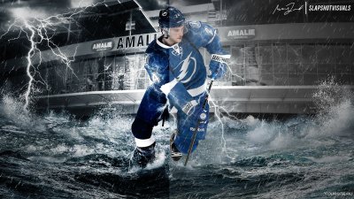 Обои хоккей Тампа Бэй