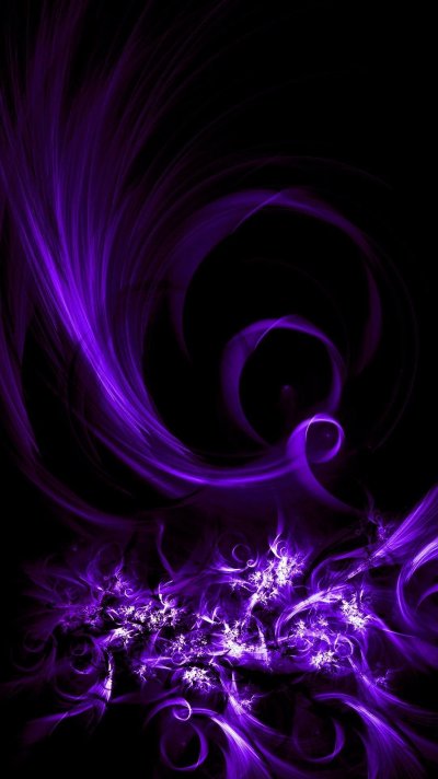 Черно фиолетовый