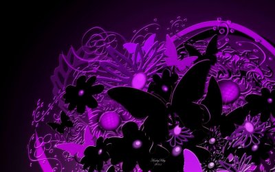 Фиолетово черный