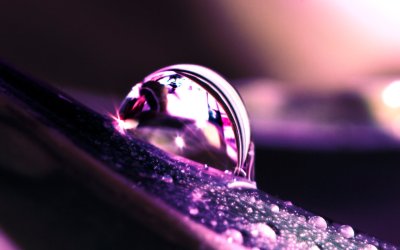 Капли макро