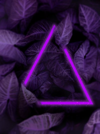 Фиолетово черный