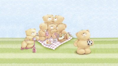 Обои на рабочий стол мишки