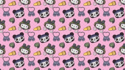 Кавайные обои