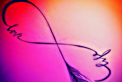 Красивый знак бесконечности