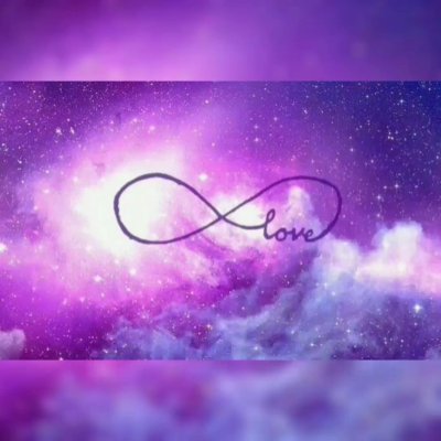 Знак бесконечности на фоне