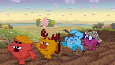 Копатыч Лосяш и Крош