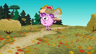 Смешарики Бараш и Ежик