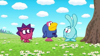 Крош Ёжик и кар Карыч