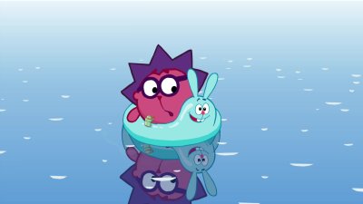 Смешарики море