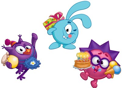 Смешарики Совунья Ежик Крош