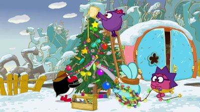 Смешарики 2д новый год