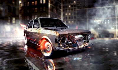 Жигули ВАЗ 2107 дрифт