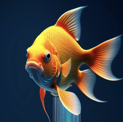 Золотая рыбка картина