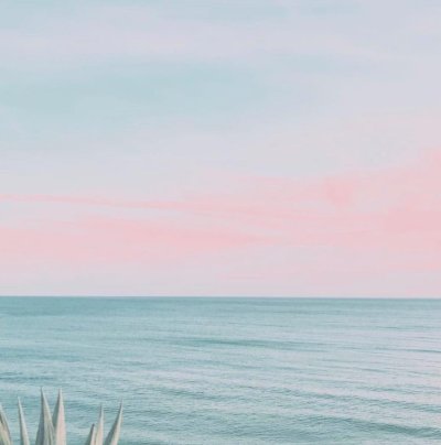 Море в пастельных тонах