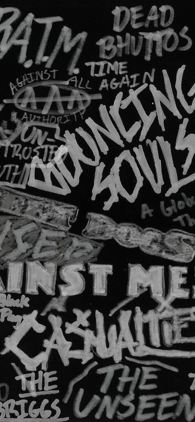 Обои на телефон в стиле панк рок