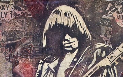 Обои в стиле панк рок