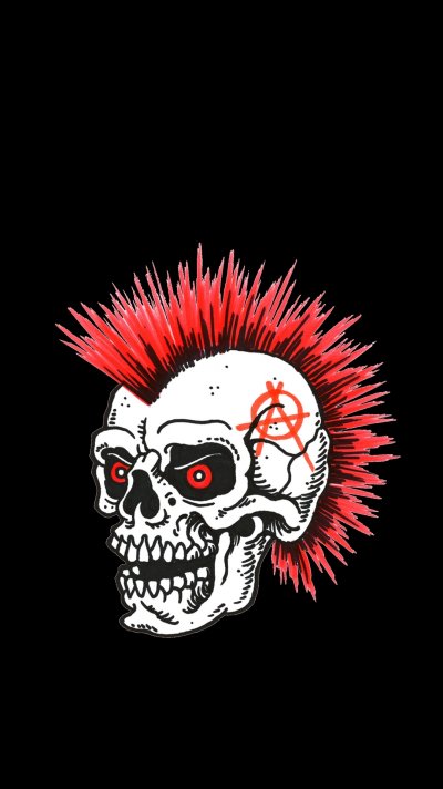 Обои на телефон в стиле панк
