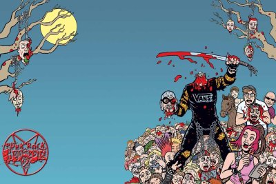 Фон в стиле панк