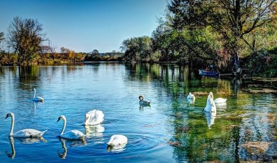 Парк «Лебединое озеро» Сучжоу Китай