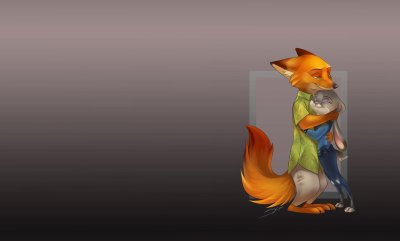 Фон с лисами