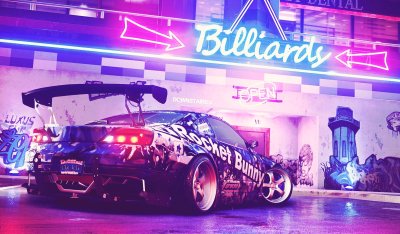 Nissan Silvia s15 неон