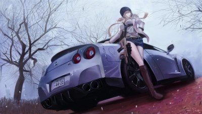 Nissan GTR r35 Art