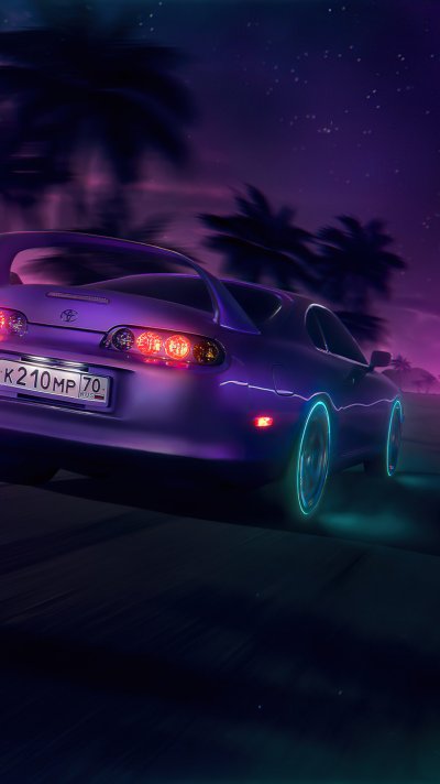 JDM Supra неон