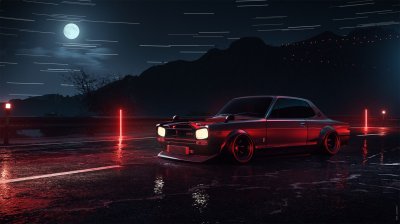 Nissan Skyline 2000gt r 4k