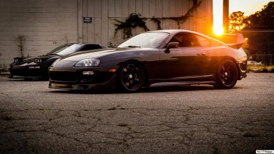 Toyota Supra mk4 обои
