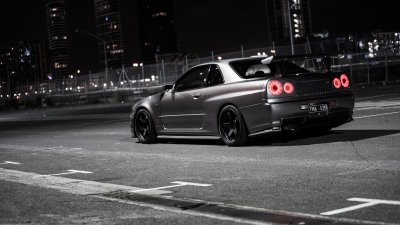 Nissan Skyline GTR r34 Night