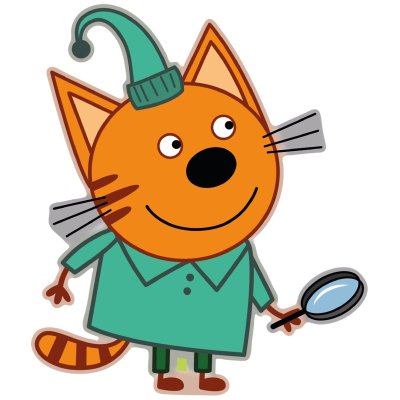 Герои мультика три кота Коржик