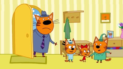 Три кота мультсериал 3 сезон