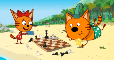 Три кота и море приключений мультфильм 2022