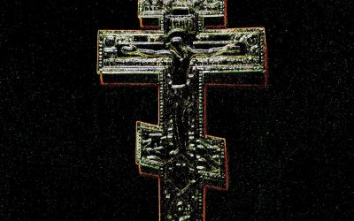 Красивый православный крест