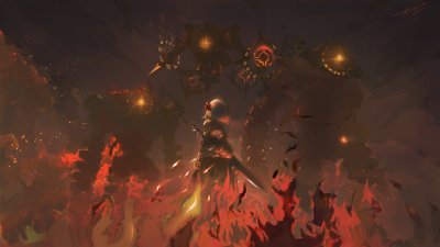 Ноэль Геншин арт