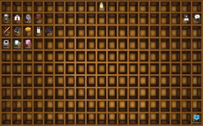 Полки для ярлыков на рабочем столе