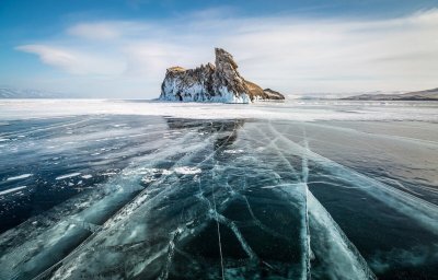 Огой Байкал зимой