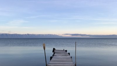 Байкал зимой Максимиха