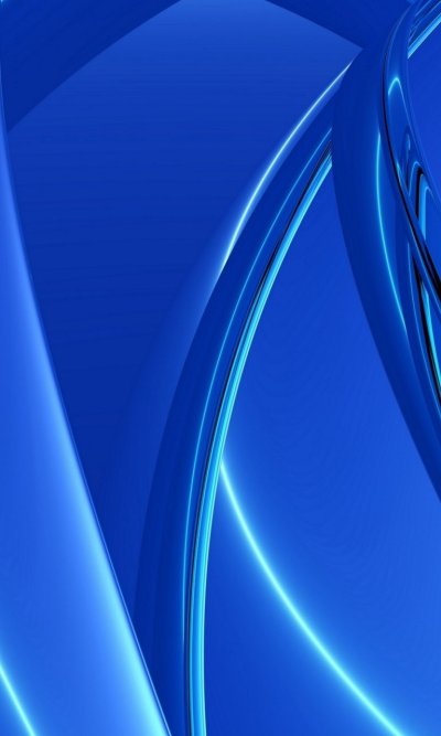 Синяя абстракция